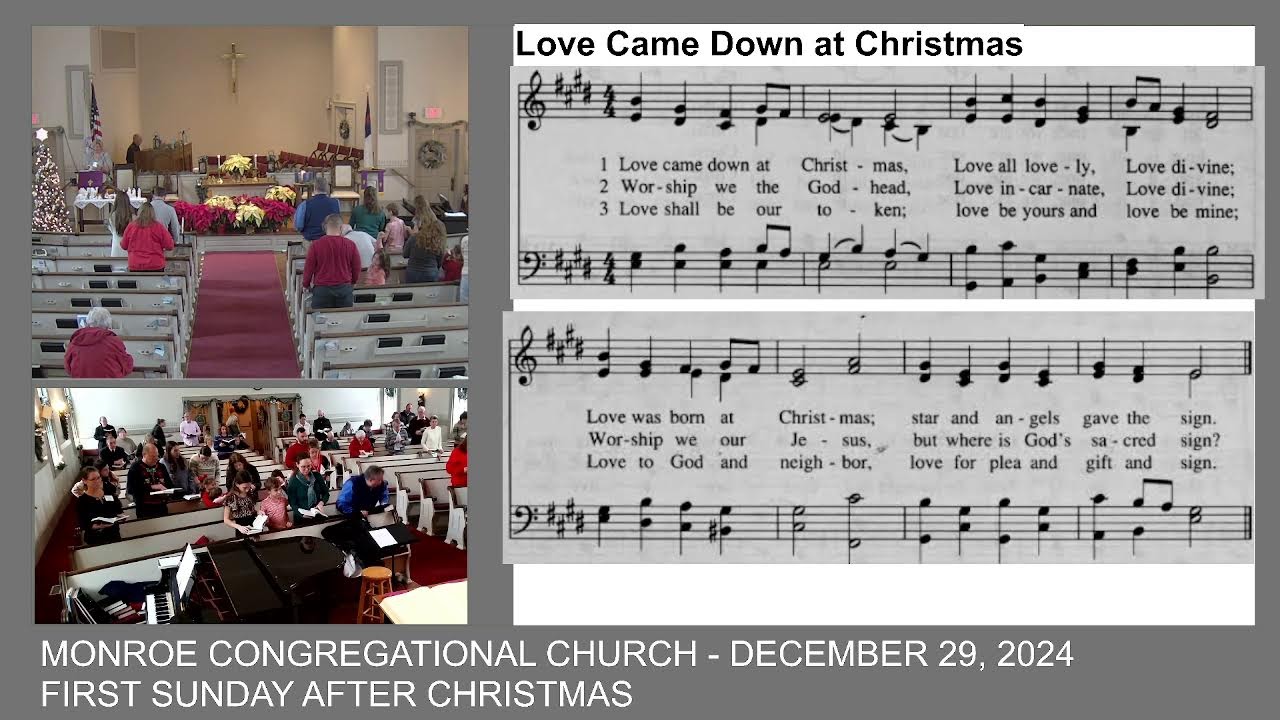 December 29, 2024 10am Sunday Worship Service