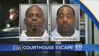 Inmates Stage Brazen Escape From Palo Alto Courthouse