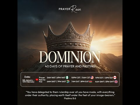 JANUARY 2026 PRAYER RAIN || DAY 26 || DOMINION || APOSTLE ISI IGENEGBA