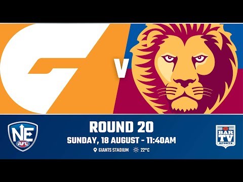 2019 NEAFL - Round 20 - GIANTS v Brisbane