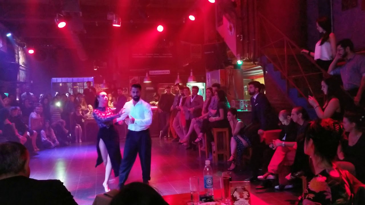 Martina Waldman and Jose Fernandez at Milonga A La Parrilla on July 29, 2019 (3 of 3)