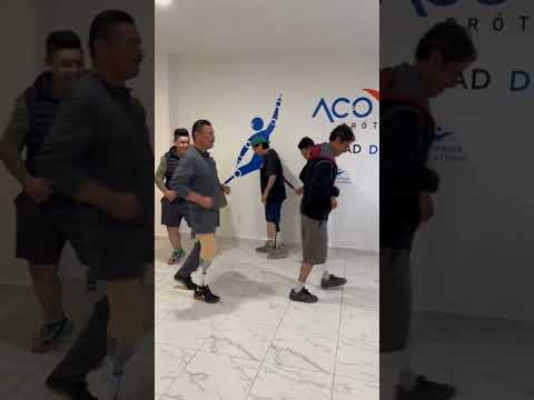 prótesis de pierna de alta adaptación #amputados #prótesis