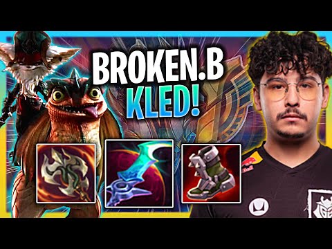 BROKEN BLADE IS A BEAST WITH KLED! | G2 Broken Blade Plays Kled Top vs Tryndamere!  Season 2023