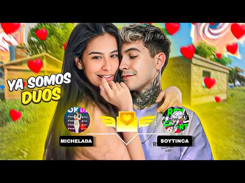 SIENDO “DUOS” POR 24 HORAS con MICHELADA en FREE FIRE🥰😱