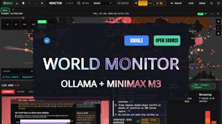 ภาพปก: WorldMonitor: The First Open Source Global Intelligence System (Palantir for Free)