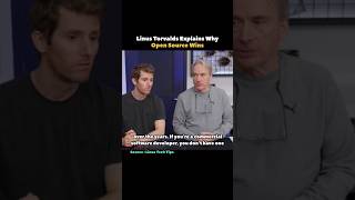 Linus Torvalds Explains Why Open Source Wins #shorts #linux #opensource #coding