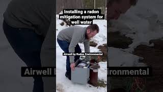 Removing radon from water #mikeholmes