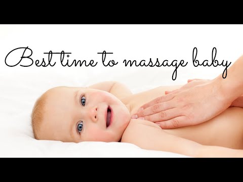When is the best time to massage your baby? - Online...