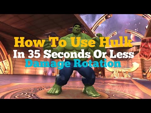 How To Use OG Hulk In 35 Seconds Or Less #mcoc #hulksmash #kabam
