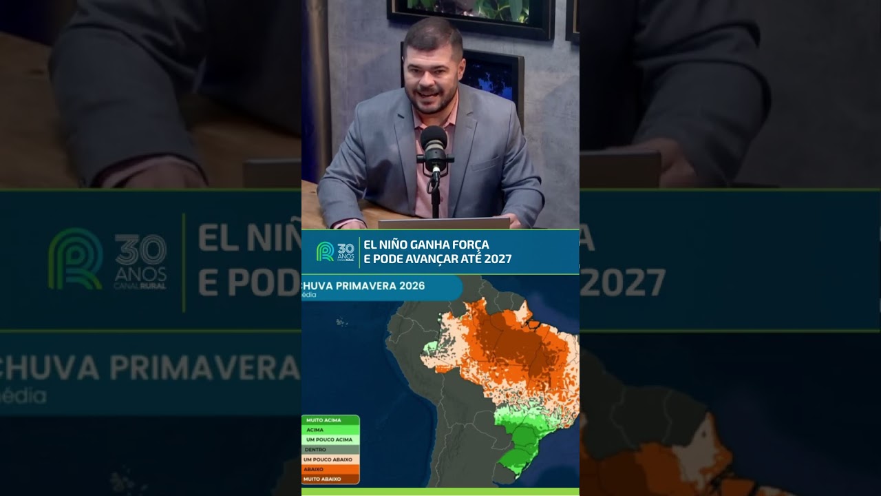 El Niño ganha força e pode avançar até 2027 | Previsão do tempo