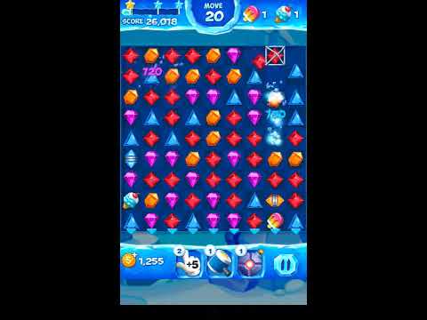 Jewel Pop Mania:Match 3 Puzzle Level 64 ( Jewel Ice Episode ) - Walkthrough ( No Booster )
