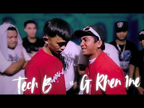 Tech B vs G Rhen 1ne - Buhigh Berde Rap Battle League 