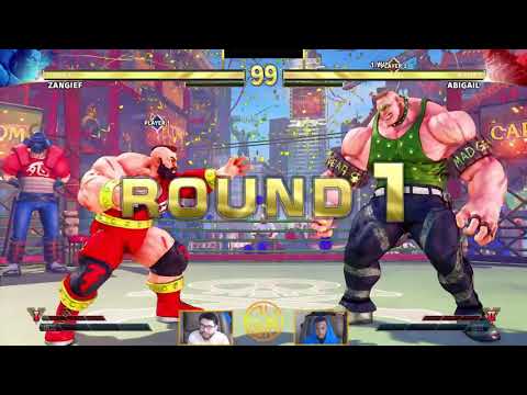 Crustacean (Zangief) vs. RUNNIT | Nigel E.X. (Abigail) Runnit at the Dojo 11 - Street Fighter V