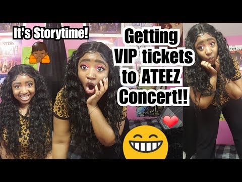 Getting VIP tickets to ATEEZ Concert!!! ATL | Storytime