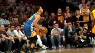 NBA Finals Phantom Raw: Stephen Curry's Step-Back Trey