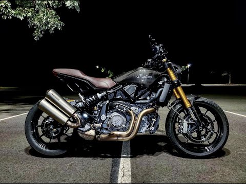 Indian FTR 1200 Akrapovic Exhaust Install