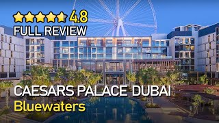 Caesars Palace Resort Bluewaters island Dubai near Palm Jumeirah Tripeefy Review