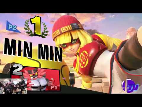 WaveDash 2023 Winners Round 2 - Justice (Min Min) Vs. 2Wet (Incinaroar) - SSBU Tournament