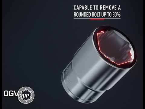 OGV®GRIP sockets: AS EFFECTIVE ON DAMAGED BOLTS AS WELL AS GIVING GREATER GRIP & TORQUE ON NEW ONES!