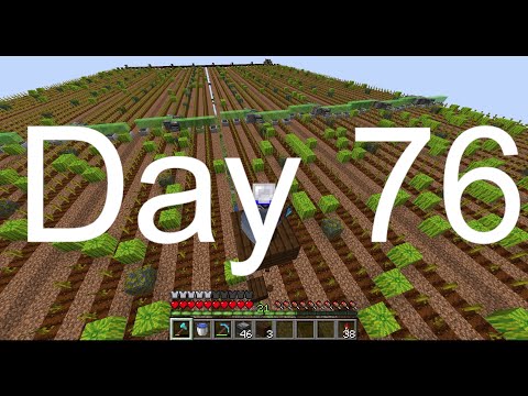Mega Melon Farming in 100 Minecraft Days