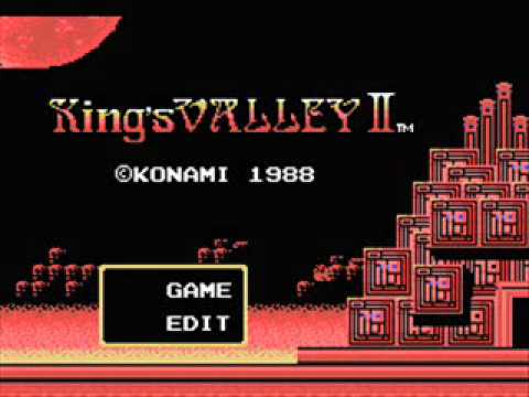 King's Valley 2 music 'Theme 2' (MSX PSG)