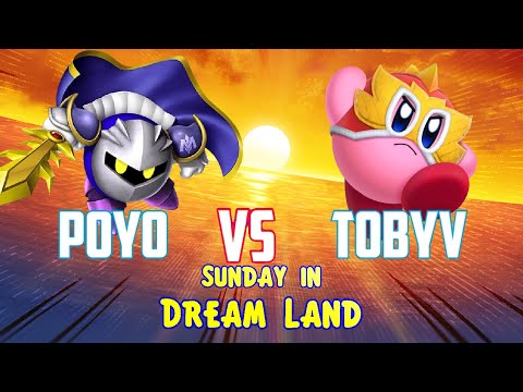 Poyo (Meta Knight/Gooey) vs TobyV (Meta Knight/Wrestler) - Kirby Fighters 2 Sunday in Dream Land #3
