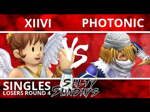 Salty Sunday 40 - Xiivi (Pit/Link) VS Photonic (Sheik) - Project M Singles (Losers Round 4)