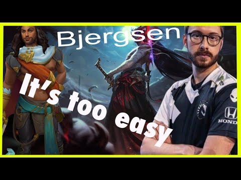 Bjergsen Yone vs Akshan Full game!