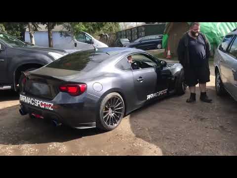 LOUD V8 GT86 moves for the 1st time!
