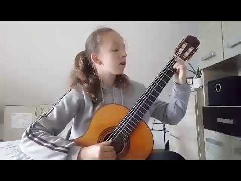 I st., III MIEJSCE (Kat.III) - Małgorzata Dunajska - Leo Brouwer, Etiuda XX