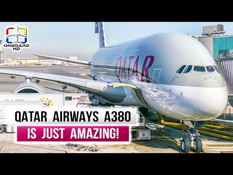 TRIP REPORT | First Time on Qatar Airways A380! | London to Doha | QATAR AIRWAYS Airbus A380