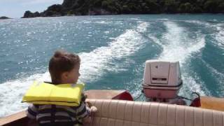 preview picture of video 'Boating with monkey'