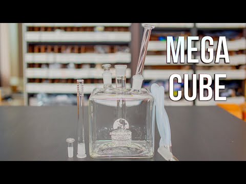 Sneaky Pete Mega Cube 14mm & 10mm Water Pipe - Product Demo & Review | GWNVC's Vaporizer Reviews