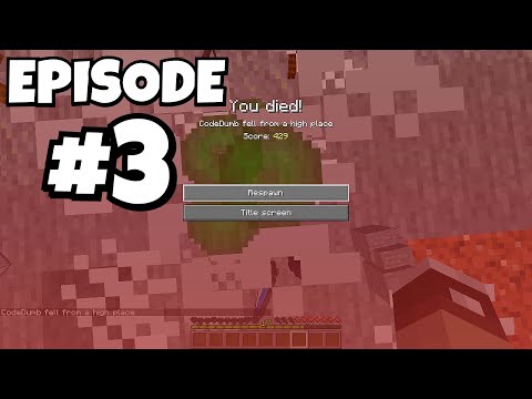 Dumbcraft: Episode #3 - i lost my house because of this... (sad)