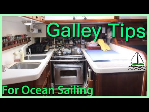 Galley Tips While Sailing to Madagascar, cool views of our first landing. vid #21 Patrick Childress
