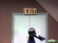 Classic Sesame Street Grover Explains Exit