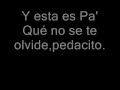 Jenni Rivera - Inolvidable (Letra)