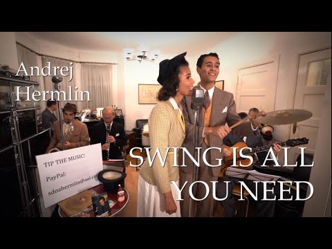 Swinging through difficult times: A home visit with Andrej Hermlin & "Swingin' Hermlins"