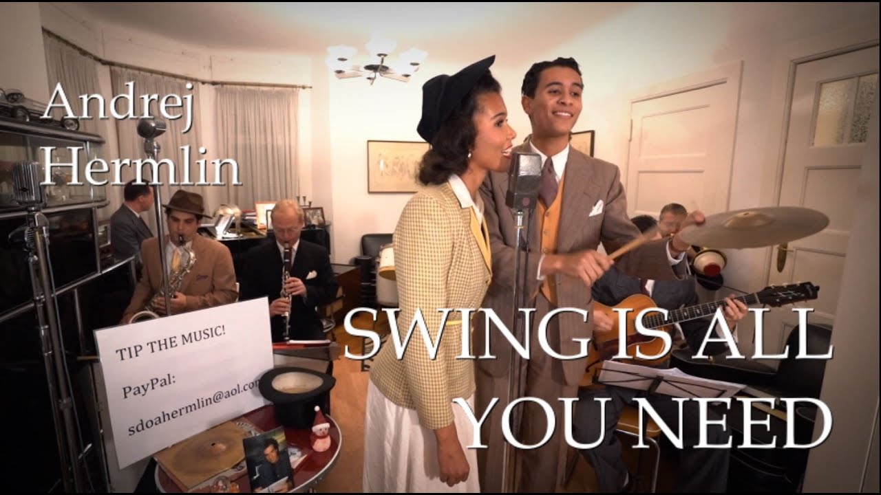 Mit Swing durch schwierige Zeiten: Ein Hausbesuch bei Andrej Hermlin & "Swingin' Hermlins"