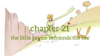 The Little Prince, chapter 21