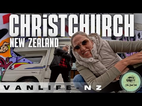 CIDADE DA NOVA ZELÂNDIA - CHRISTCHURCH! e Lago Tekapo - Precisávamos de uma folga da vanlife.