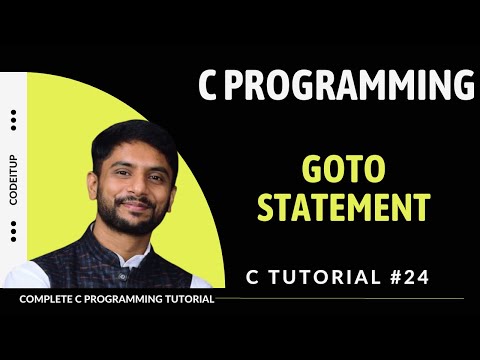 Goto Statement in C Programming In Hindi