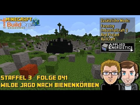Let´s Play Buildcraft [HD+] S03E041 - Wilde Bienenkörbe Jagd nach Bienenkörben