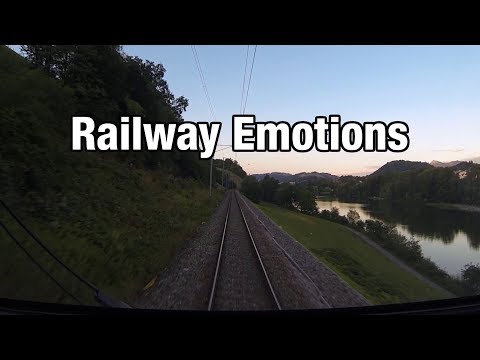 🚆 Abendliche Führerstandsmitfahrt von Luzern nach Zürich (IR70 Luzern - Zürich)