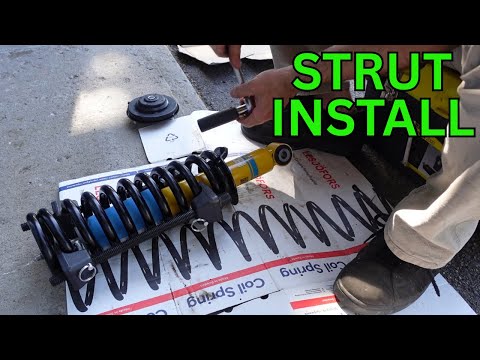Bilstein 4600 Front Strut Install - 2012 Nissan Pathfinder