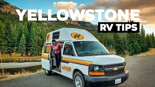 Yellowstone RV Trip Tips and Camping Guide