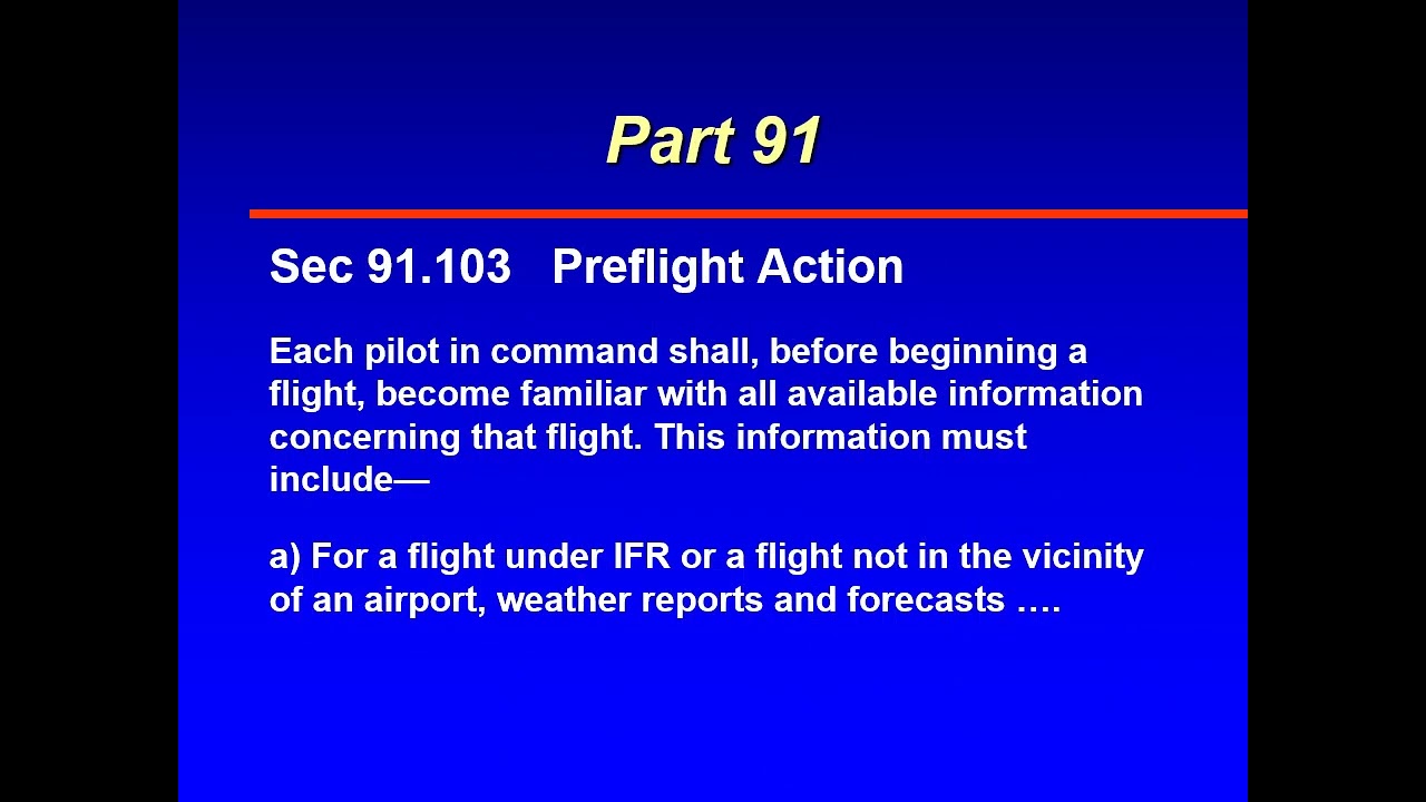 ATSC 231 Icing - Regulations