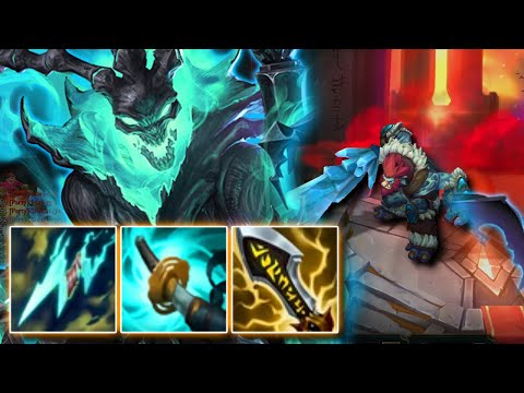 ARENA AD Thresh Slaps Harder than ANYTHING - Full Crit Thresh - League of Legends Arena