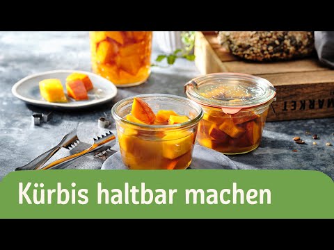 Kürbis haltbar machen – einkochen, einmachen, einlegen 🎃 | REWE Deine Küche