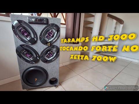 Caixa som bob, Modulo Taramps HD 3000 + DS 800 + Zetta 700w tocando forte.